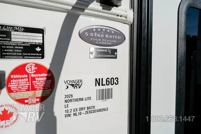 2027 Northern Lite 10.2EX Dry Bath Limited Edition in Travel Trailers & Campers in Kelowna - Image 41
