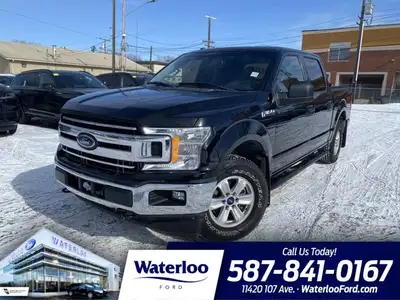**WE WILL BEAT ANY DEALER IN THE CITY** Shadow Black 2018 Ford F-150 XLT 4WD 6-Speed Automatic Elect...