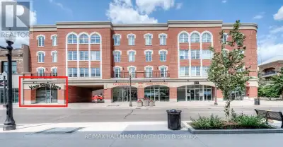 Prime commercial space for lease in downtown Brantford's Harmony Square! Highly-visible location on...