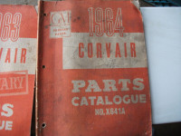 Corvair Parts Catalogues
