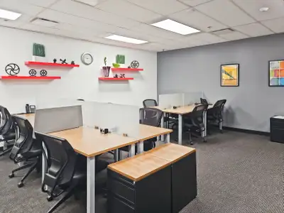 At Regus Dartmouth, this coworking space for rent offers a professionally managed environment design...