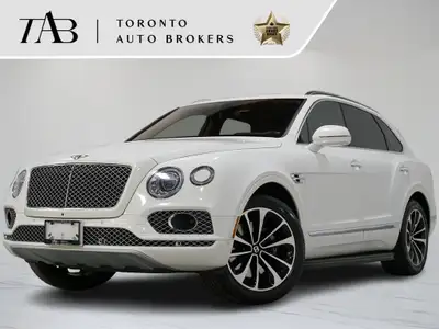 This 2017 Bentley Bentayga W12 | Panoramic Roof | 21 Wheels is a Canadian vehicle, representing the...