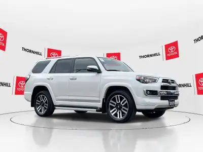 Thornhill Toyota Proudly Presents This White 2023 Toyota 4Runner with LIMITED Package, Featuring:~ O...