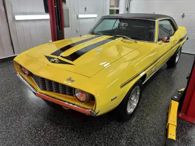 Chevrolet Camaro Hommage Yenko 1969, moteur Dart 540 ,transmission manuelle 4 vitesses, véhicule res...