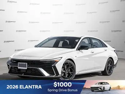Crowfoot Hyundai, AMVIC Licensed Dealer This Hyundai Elantra boasts a Intercooled Turbo Regular Unle...