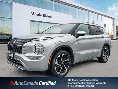 Embrace adventure and efficiency with the 2024 Mitsubishi Outlander Plug-In Hybrid GT, a vehicle des...