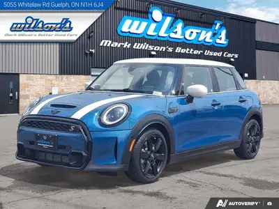 Look at this certified 2024 MINI 5 Door Cooper S 4-Door Hatch | HUD | Leather | Nav | Sunroof | Heat...