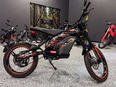 Quiet doesnt mean soft. The 2025 Caofen F80 DS hits hard with 72V / 48Ah lithium punch and dual-spor...