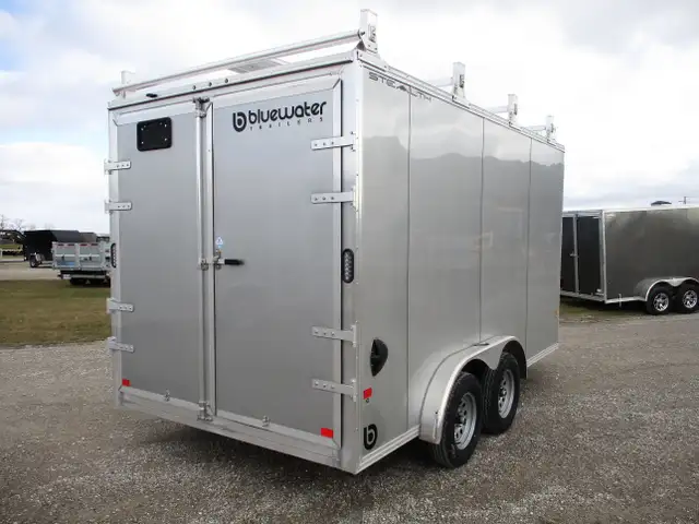 2026 Stealth Aluminum Ultimate Contractor Package 7 Wide Trailer in Cargo & Utility Trailers in London - Image 3