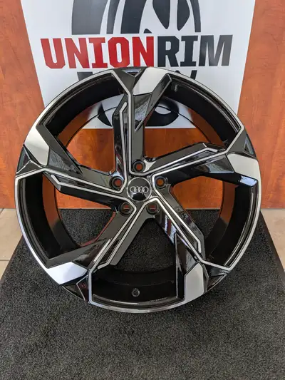 Audi Rims 20 Brand NEW for sale (5108) Size 20 x 9.0 Bolt Pattern 5x112 ET 35 Bore 57.1 Finish Black...