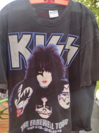 KISS farewell tour concert tee-shirt 1973-2000 size XL Barrie Ontario Preview