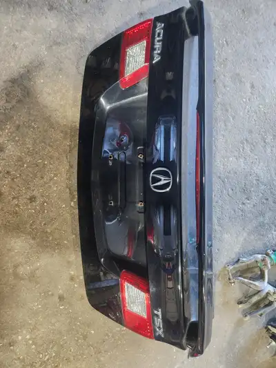 ACURA TSX TAILGATE COMPLETE SPOILER LIGHTS COLOR: BLACK $400 COMPLETE