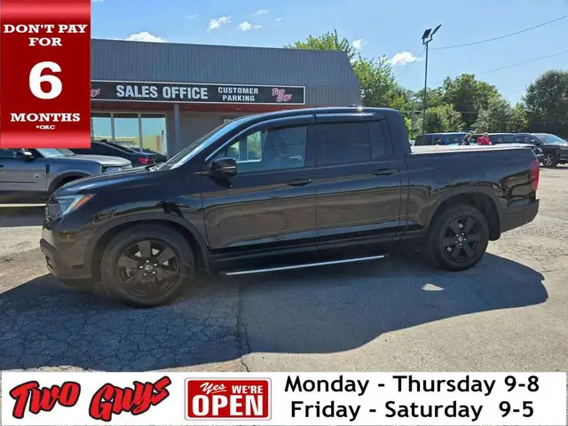 2018 Honda Ridgeline Black Edition AWD Sunroof Leather Back Up C