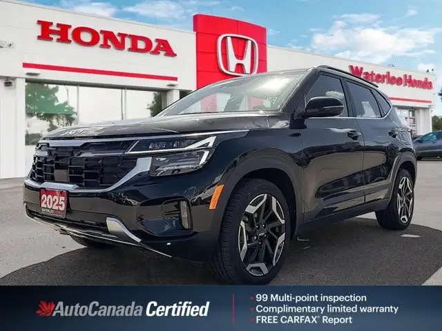 2025 Kia Seltos SX | AWD | ACCIDENT FREE | LEATHER | SUNROOF