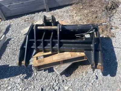 2024 HORST WELDING JCB Q-FIT ADAPTER FOR 525-60 TELEHANDLER STOCK #A110100 HORST CODE ADJC530BJC5256...