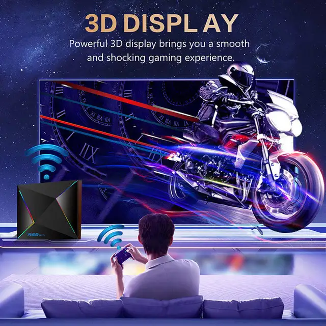 R69 PLUS - T-9 ANDROID TV BOX  ANDROID 14 in General Electronics in Edmonton - Image 3