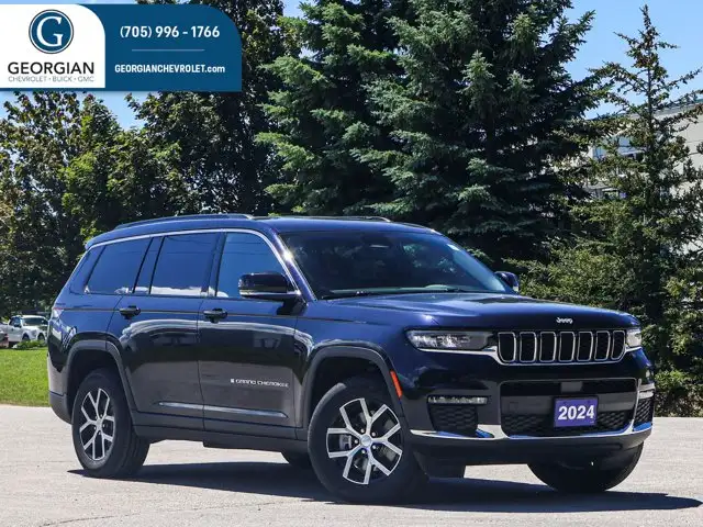 2024 Jeep Grand Cherokee L Limited- Memory / Heated Seats - Pwr in Cars & Trucks in Barrie - Image 2