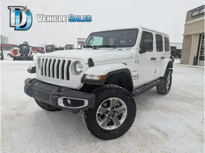 2021 Jeep Wrangler Sahara Unlimited, 2.0L I4 Turbo Gas Engine, 4x4, Touchscreen Navigation, Cloth Bu...