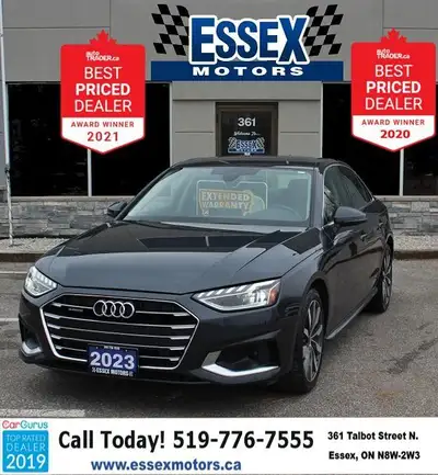Low Ks, All Wheel Drive, 2.0L-4cyl, Quattro, Heated leather front seats, Sun Roof, Apple CarPlay/And...