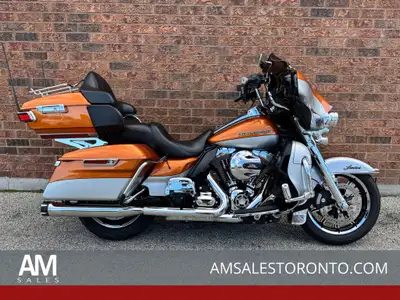 Beautiful Ultra Limited with TONS of extras including a chrome front end with custom chrome Harley c...