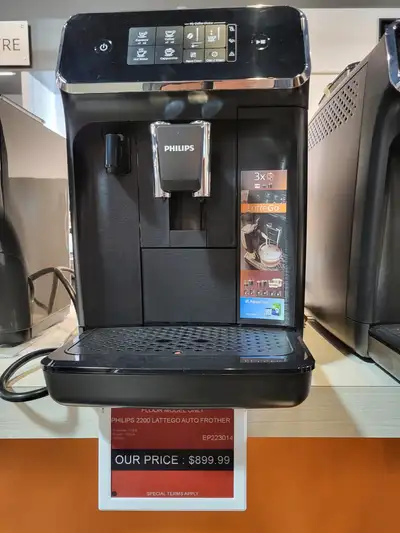 Philips 2200 Series Fully Automatic Espresso Machine EP2230/14, View more
