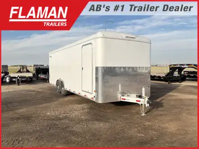 2027 Royal 8.5'x24' Enclosed Cargo Trailer Color: White (2) 7000lb Lippert Torsion Axles Tires: ST23...
