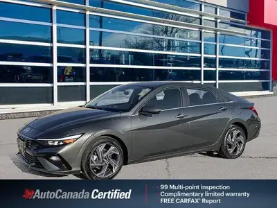 Recent Arrival! Check out this like new 2025 Hyundai Elantra Luxury! This Elantra is very well equip...