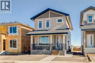 This custom-crafted lane home in Crossfield offers 1,891 sq. ft. of thoughtfully designed living spa...