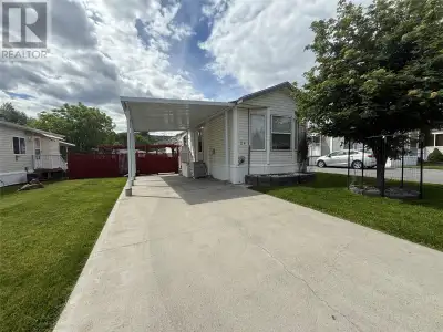 Immaculate 2 bed, 2 bath retirement home boasting a large walk-in shower, oversized windows, and a p...
