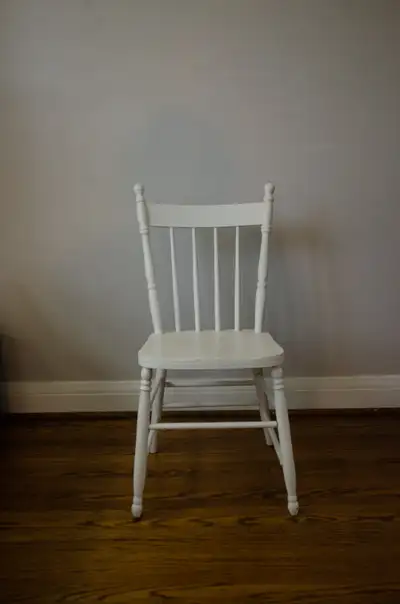 White Chair, View more