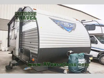 Forest River Salem FSX toy hauler 187RB highlights: Rear Full Bath Murphy Bed Abundant Storage 3 Cu....