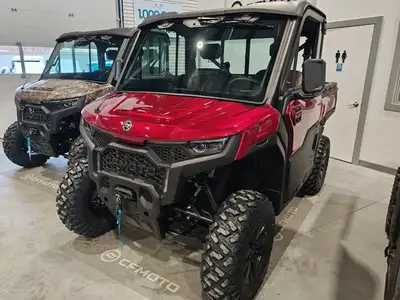 2026 CFMoto UForce U10 Pro HighlandWith its fully enclosed cabin and air conditioning, this machine...
