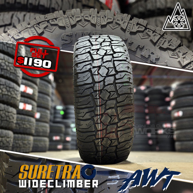 BRAND NEW Snowflake Rated AWT! 285/55R20 $1190 FULL SET OF TIRES in Tires & Rims in Saskatoon - Image 3