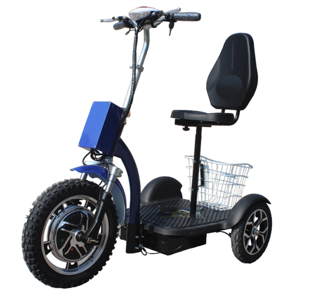 2025 3 wheel new models! Electric Mobility Scooter Alpha M Foldi in Scooters & Pocket Bikes in Edmonton - Image 3