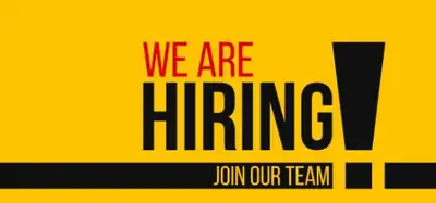 we are hiring, View more