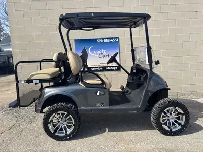 CHECK OUT THE LIFT!! 2019 EZGO RXV- ELITE ✔NEW rear flip seat ✔NEW LED lights ✔NEW 6" lift kit ✔NEW...