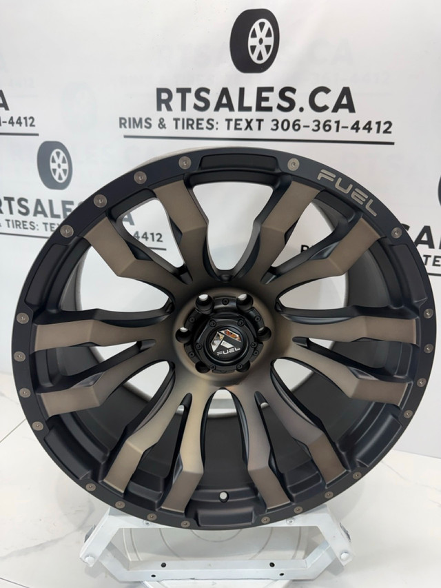 22x10 Fuel Blitz Rims 6x135 Ford F150 in Tires & Rims in Saskatoon - Image 2