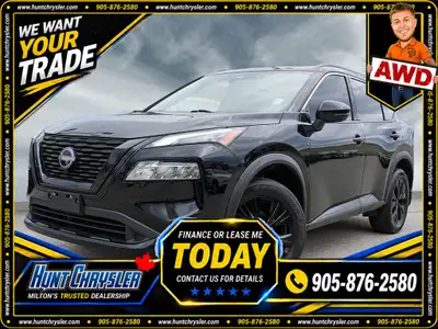 SLEEK DESIGN MEETS HIGH-TECH CONFIDENCE IN EVERY DRIVE!!! 2023 NISSAN ROGUE MIDNIGHT EDITION AWD Equ...