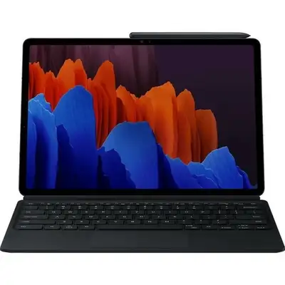 SAMSUNG Galaxy Tab S7+ 12.4 Keyboard Case - Black, View more