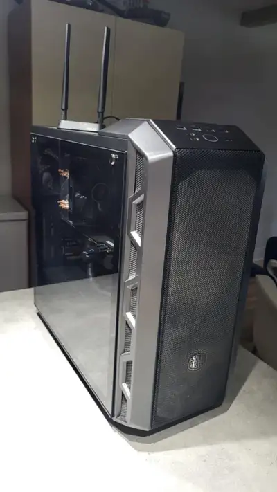 Hello. I am selling my gaming PC. The PC has been reformatted/wiped and is installed with a genuine...