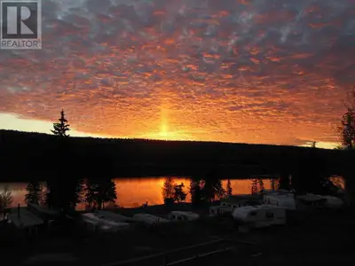 For more information click the brochure button below. Waterfront camping and log cabins on property...