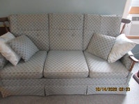 Blue couch