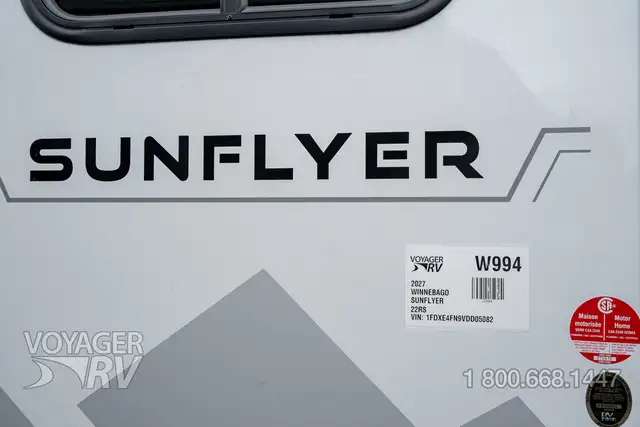 2027 Winnebago Sunflyer 22RS in Travel Trailers & Campers in Kelowna - Image 63