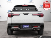 New Price! Odometer is 4772 kilometers below market average! White 2024 Hyundai Santa Cruz Preferred... (image 3)