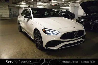 This Mercedes-Benz C-Class has a strong Intercooled Turbo Gas/Electric I-4 2.0 L/122 engine powering...
