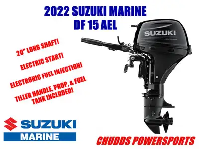 2022 Suzuki DF15AEL ALL-IN PRICE JUST ADD THE TAXES! START YOUR SEASON WITH SUZUKI! Score a great de...