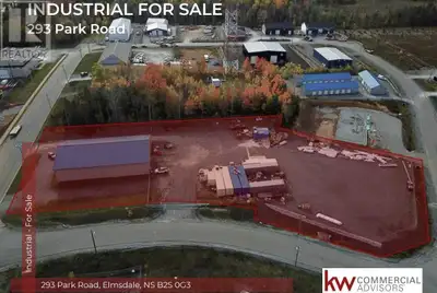 Built in 2015, this 7,200 SF modern ICF Concrete industrial building on 1.7 Acres with frontage on 3...