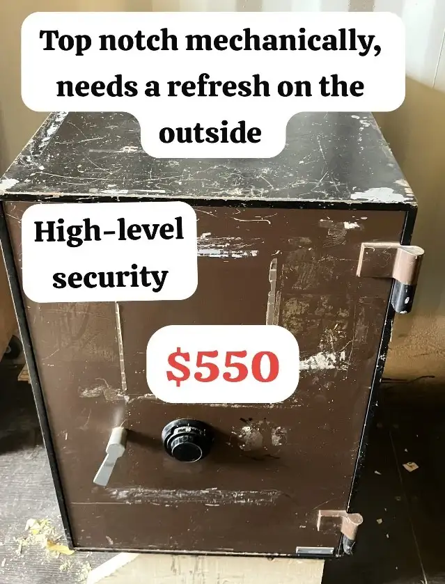 Fire resistant security safe, security vault, combination safe62864365561986123