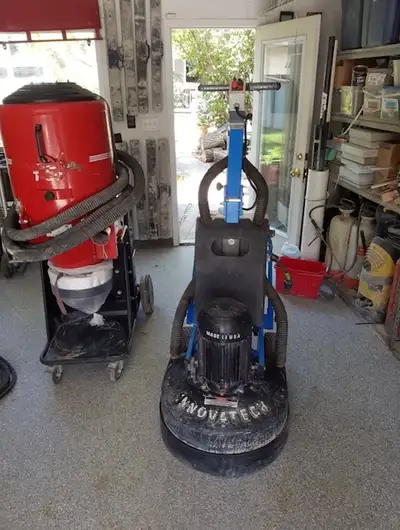 Concrete Polishing/Grinding Systems for Sale! All in turn-key condition. 3 systems enclosed in a 7x1...