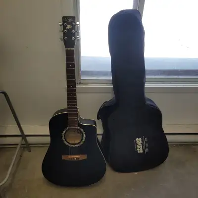 Art & Lutherie Wild Cherry CW acoustic guitar, View more